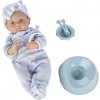 Wiky Bábätko v overale modrej 40 cm WKW037735