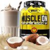 GAINER bulk PROTEÍN SACHARIDY Real Pharm Muscle ON 2270g BIELA ČOKOLÁDA KOKOS