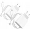 2ks RYCHLONABÍJAČKA PRE IPHONE 25W + KÁBEL 2M USB-C - LIGHTING