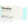 Betadine 200 mg vaginálne čapíky sup vag (fólia PVC/PE) 1x14 ks