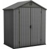 Záhradný domček Keter Darwin 6 x 4 sivý, s podlahou