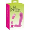Vibrátor bodu G Sweet smile ružový 11,7 cm silikón