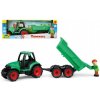 Lena Auto Truckies traktor s vlečkou s figurkou