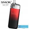 Smoktech Tech247 Pod 1800mAh Red Black elektronická cigareta