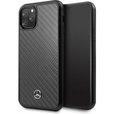 Púzdro Mercedes Dynamic Real Carbon iPhone 11 Pro Max čierne