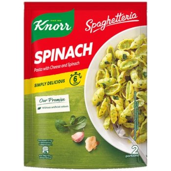 Knorr Spaghetteria Spinach Cestoviny so špenátom a syrom 160 g