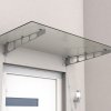 Gutta Guttavordach HD/LT 160 strieborná/číra, 160 x 90 cm | cena za ks