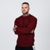 GymBeam Mikina Basic Jumper Burgundy M