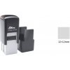 Pečiatka Shiny S-510 12x12mm Farba atramentu: SVETLO MODRÁ, Farba strojčeka: ŽLTÁ