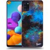 Picasee silikónový čierny obal pre Samsung Galaxy A21s - Space