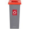 Igotrend, 723004 Kôš na triedený odpad 75 l, FIT BIN sivo/červený