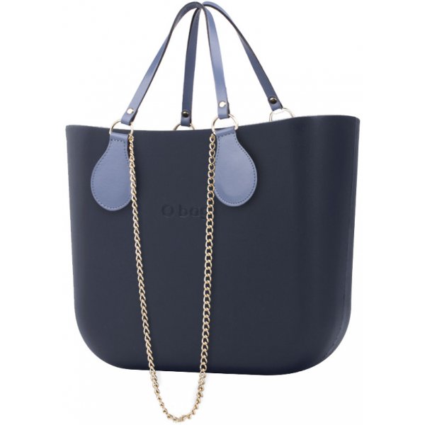 O bag kabelka MINI Navy s retiazkovými rúčkami s modrou koženkou od 70,95 €  - Heureka.sk