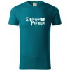Harry - Espresso Patronum - Tričko z organickej bavlny - XL ( Petrolejová )