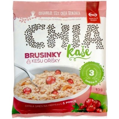 Semix Chia kaša brusnice a kešu oriešky 65 g