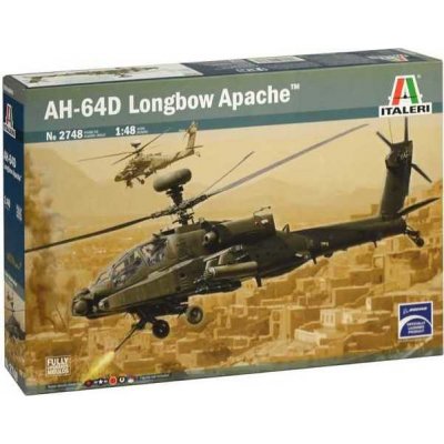Italeri Model Kit vrtulník 2748 AH 64D LONGBOW APACHE 1:48