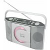 BOOMBOX SOUNDMASTER RCD1755SI FM-PLL, CD/CD-R/RW/MP3, VERTIKÁLNÍ PŘEHRÁVAČ CD