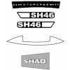 SHAD Nálepky SHAD D1B461ETR pre SH46