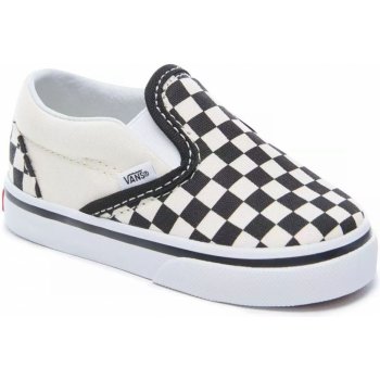 Vans Toddlers Classic Slip-on black and white checker/white