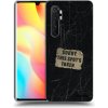 Picasee silikónový čierny obal pre Xiaomi Mi Note 10 Lite - SORRY