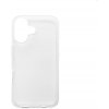 MobilNET Silicone case for Apple iPhone 16 Plus, transparent PGU-5987-IPH-16PLU