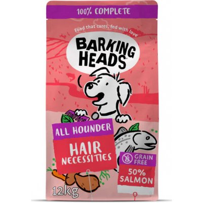 Barking Heads All Hounder Hair Necessities Salmon 2 x 12 kg