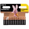 Duracell Alkaline AAA 12ks 5000394203389