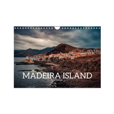 Madeira Island Portugal Wall DIN A4 landscape CALVENDO 12 Month Wall 2024