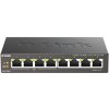 D-Link DGS-1008P 8x 1000 Desktop Switch, 4PoE port DGS-1008P/E