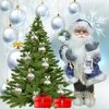 MagicHome XmSA36 Dekorácia Santa s batohom a lampášom 041 cm