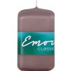 Emocio Classic hranol 50x80 zemitá sviečka
