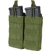 Condor Outdoor Molle dvojitá na zásobníky 2xM4 otvorená oliv