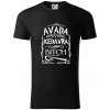 Harry - Avada Kedavra - Tričko z organickej bavlny - M ( Čierna )