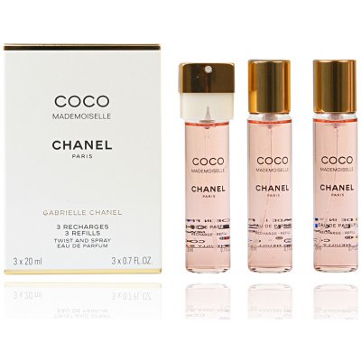 Chanel Coco Mademoiselle EDT 3 x 20 ml pre ženy darčeková sada od 110,88 €  - Heureka.sk