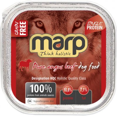 Marp Holistic Dog vanička Pure Angus Beef 100 g
