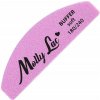 Molly Lac Penový pilník na nechty mini ružový loďka 180/240