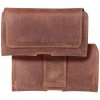 Kryt Royal Crazy Horse Universal Horizontal Leather Belt Holster Size Xl iPhone 13 Pro Max / 14 Pro Max / Samsung Galaxy S21 Plus / S20 FE / A50 / A51 5G / Huawei P30 Pro / P40 Pro / Oppo A98 5G Brown