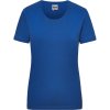 James & Nicholson Tričko JN 802, krátký rukáv, dámské COT02080205002-royal M Modrá královská