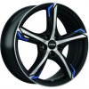 Ronal R62 8,5x20 5x112 ET50 black polished blue