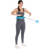 Masážní hula hoop HMS HHW01 se závažím modrá