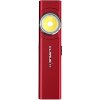 Klarus E5 470 lm ploché vreckové svietidlo s magnetom, červené