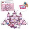 Magnetická stavebnica Window Art Castle 126ks – Magnetic Tiles