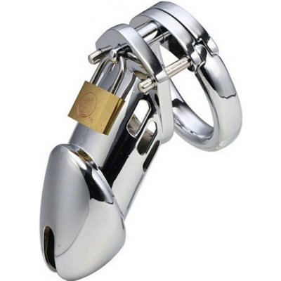 Pás cudnosti pro muže Cuff Chastity Device kovový