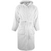 The One Towelling župan s kapucí Bathrobe hooded white