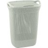 Curver Kôš na špinavú bielizeň KNIT 57l biely