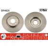 Brzdový kotúč TRW Automotive Aftermarket DF4025
