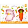 Decora Plastové vykrajovátko zajac a mrkva