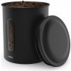 Xavax Barista Dóza Na 500 g Zrnkovej Kávy, Alebo 700 g Mletej Kávy- Vzduchotesná, Matná Čierna