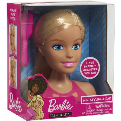Barbie česací hlava 15 cm — Heureka.sk