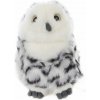 LAMPS Sova sněžná - plyšová - 18 cm