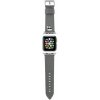 Karl Lagerfeld Karl Head PU Remienok pre Apple Watch 42mm/44mm strieborná 3666339033743